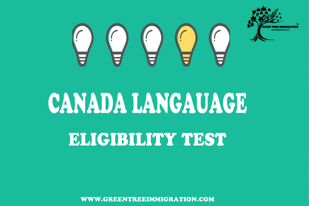 Canada Language eligibility test